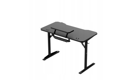 Biurko gamingowe komputerowe Stolik stół biurowy półka gniazdo USB uchwyt