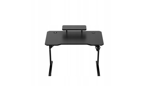 Biurko gamingowe komputerowe Stolik stół biurowy półka gniazdo USB uchwyt