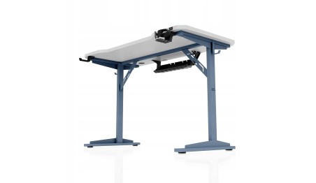 Biurko komputerowe gamingowe Stolik stół biurowy półka gniazdo USB uchwyt