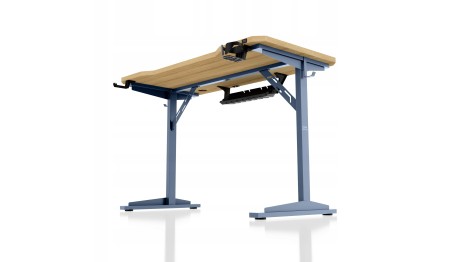 Biurko gamingowe komputerowe Stolik stół biurowy półka gniazdo USB uchwyt