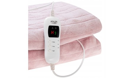 KOC ELEKTRYCZNY 160x180cm Pilot LCD MIĘKKI POLAR ADLER | AD7443