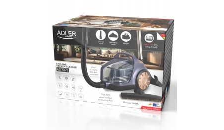 ODKURZACZ cyklonowy 3-stopniowy system FILTRACJI bezworkowy 3.5L MOCNY