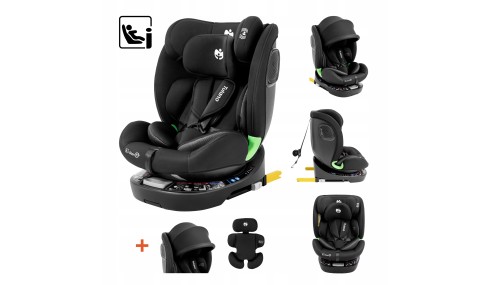 Fotelik samochodowy obrotowy Tulano I-SIZE Obrót 360° ISOFIX + Top Tether