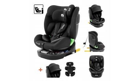 Fotelik samochodowy obrotowy Tulano I-SIZE Obrót 360° ISOFIX + Top Tether