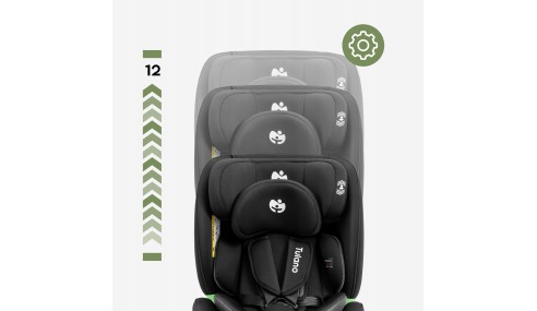 Fotelik samochodowy obrotowy Tulano I-SIZE Obrót 360° ISOFIX + Top Tether