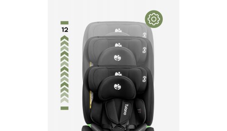 Fotelik samochodowy obrotowy Tulano I-SIZE Obrót 360° ISOFIX + Top Tether