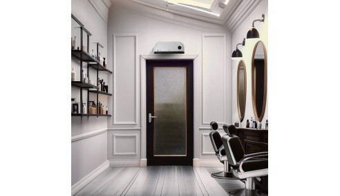 Adler LED Nagrzewnica | AD 7751 | Kurtyna powietrzna | 2000 W | Biały