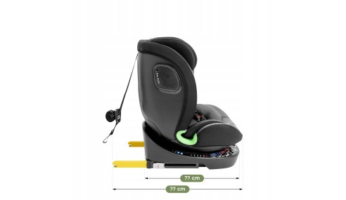 Fotelik samochodowy obrotowy Tulano I-SIZE Obrót 360° ISOFIX + Top Tether