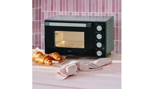 Mini Piekarnik elektryczny 30L termoobieg 12 trybów rożen ruszt timer