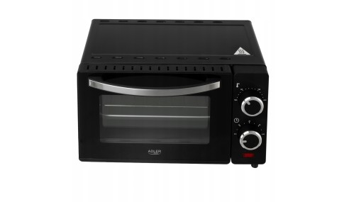 Mini Piekarnik Elektryczny 9L 650W Regulacja temperatury Timer Ruszt Blacha