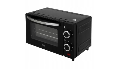 Mini Piekarnik Elektryczny 9L 650W Regulacja temperatury Timer Ruszt Blacha