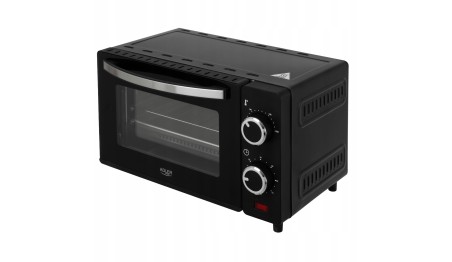 Mini Piekarnik Elektryczny 9L 650W Regulacja temperatury Timer Ruszt Blacha