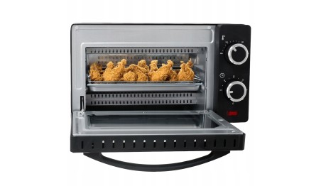 Mini Piekarnik Elektryczny 9L 650W Regulacja temperatury Timer Ruszt Blacha