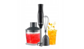 Blender ręczny 800W stalowe ostrza pojemnik 700ml rozdrabniacz miarka ADLER 2