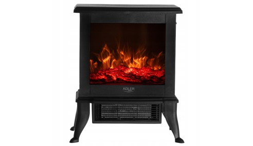 Kominek elektryczny 3D efekt płomienia 2 moce grzewcze 1000/1800W Termostat