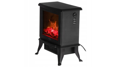 Kominek elektryczny 3D efekt płomienia 2 moce grzewcze 1000/1800W Termostat