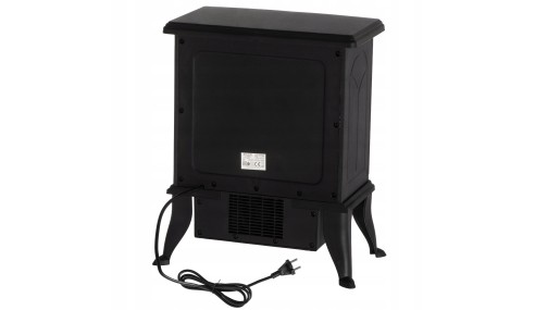 Kominek elektryczny 3D efekt płomienia 2 moce grzewcze 1000/1800W Termostat