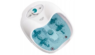 MASAŻER DO STÓP WODNY Hydromasażer PODGRZEWANIE Timer Rolki Wałki masujące 2