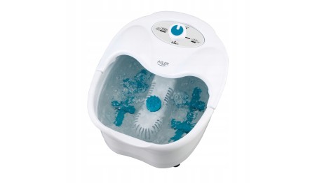MASAŻER DO STÓP WODNY Hydromasażer PODGRZEWANIE Timer Rolki Wałki masujące