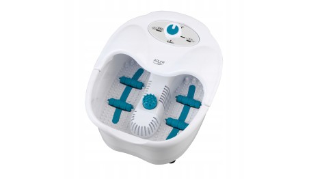 MASAŻER DO STÓP WODNY Hydromasażer PODGRZEWANIE Timer Rolki Wałki masujące