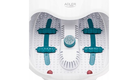 MASAŻER DO STÓP WODNY Hydromasażer PODGRZEWANIE Timer Rolki Wałki masujące