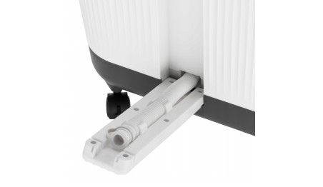 MASAŻER DO STÓP WODNY Hydromasażer PODGRZEWANIE Timer Rolki Wałki masujące