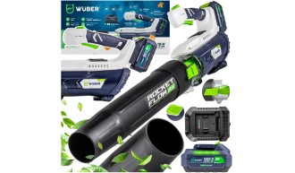 DMUCHAWA AKUMULATOROWA do liści śniegu Pojemny AKUMULATOR 4Ah 20V WUBER