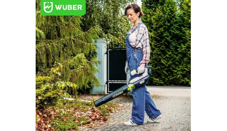 DMUCHAWA AKUMULATOROWA do liści śniegu Pojemny AKUMULATOR 4Ah 20V WUBER