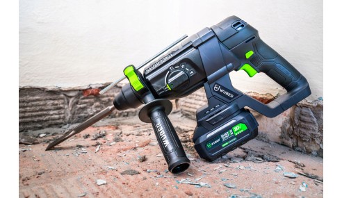 Młotowiertarka akumulatorowa SDS+ 20V Wiertarka udarowa 2J 3 tryby walizka