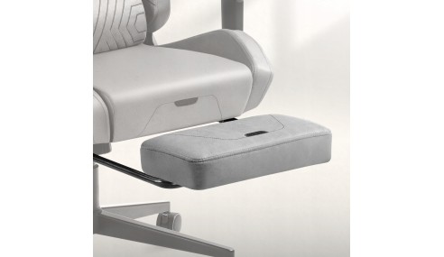 Fotel gamingowy HUZARO z podnóżkiem regulowany 155° poduszka zagłówek