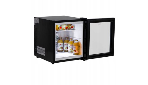 Chłodziarka Termoelektryczna 28L LED Lodkówka do Napojów Przekąsek Adler