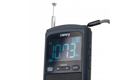 Radio Mini Przenośne FM/AM USB LCD Funkcja Drzemki 20 Stacji Camry