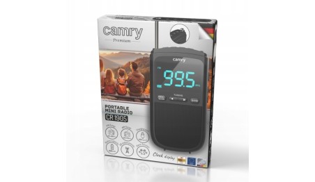 Radio Mini Przenośne FM/AM USB LCD Funkcja Drzemki 20 Stacji Camry