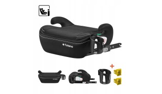 Fotelik samochodowy Tulano Cabby 30 Black 125-150cm I-Size