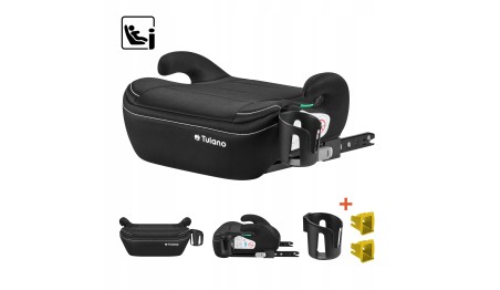 Fotelik samochodowy Tulano Cabby 30 Black 125-150cm I-Size