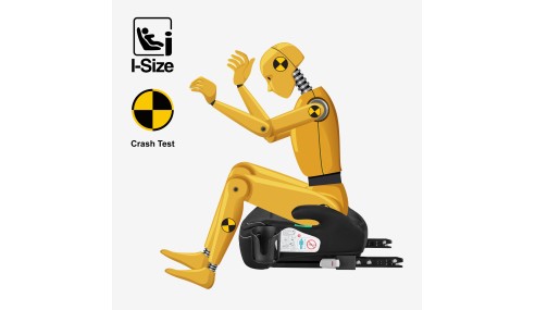 Fotelik samochodowy Tulano Cabby 30 Black 125-150cm I-Size