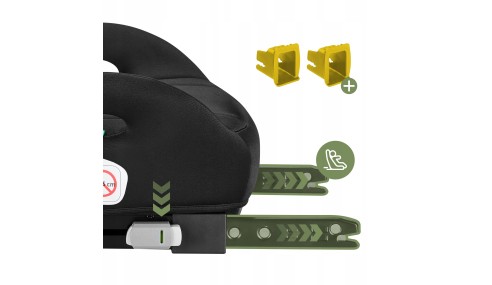 Fotelik samochodowy Tulano Cabby 30 Black 125-150cm I-Size