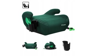 FOTELIK samochodowy Tulano Cabby 25 Green PODSTAWKA iSize 125-150cm