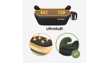 Fotelik samochodowy Tulano Cabby 30 Black 125-150cm I-Size