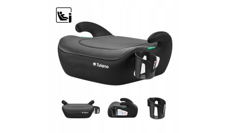 Fotelik samochodowy podstawka Tulano Cabby 20 GREY 125-150 cm I-Size