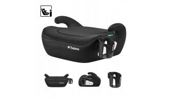 Fotelik samochodowy podstawka Tulano Cabby 20 Black 125-150 cm I-Size