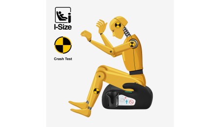 Fotelik samochodowy podstawka Tulano Cabby 20 Black 125-150 cm I-Size