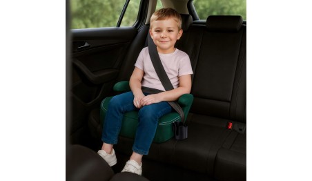 FOTELIK samochodowy Tulano Cabby 25 Green PODSTAWKA iSize 125-150cm