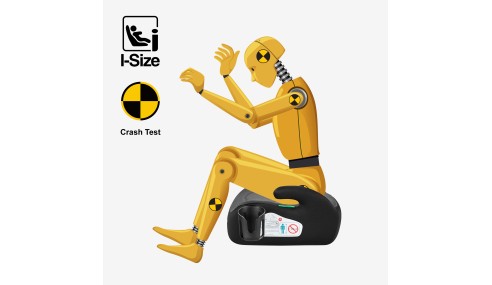 Fotelik samochodowy podstawka Tulano Cabby 20 GREY 125-150 cm I-Size