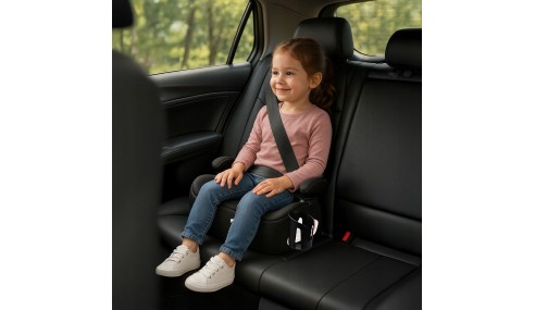 Fotelik samochodowy podstawka Tulano Cabby 20 GREY 125-150 cm I-Size