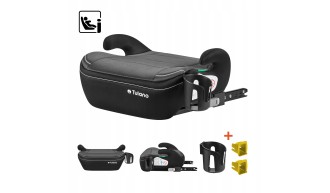 Fotelik samochodowy Tulano Cabby 30 GREY 125-150cm I-Size