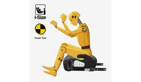 Fotelik samochodowy Tulano Cabby 30 GREY 125-150cm I-Size