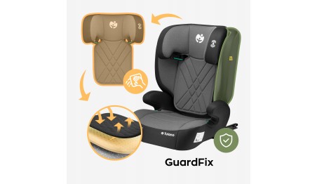 Fotelik samochodowy dla dzieci 2w1 100 -150 cm Joy 45 grey I-Size