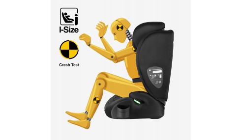 Fotelik samochodowy Tulano Joy 25 Black-GREY 100-150cm I-size