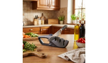 Ostrzałka do noży z regulowanym kątem, ostrza diamentowe i węglikowe ADLER